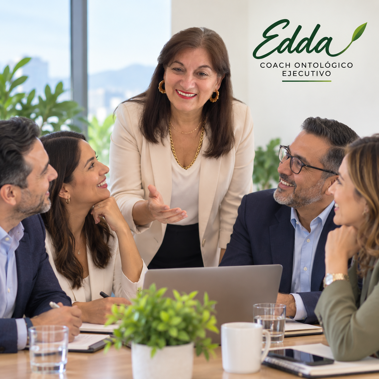 Sesión de trabajo con líderes y equipos